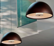 Lampa wisząca Skygarden Small czarna matowa Flos