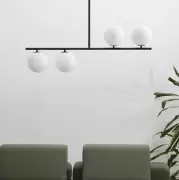 Lampa wisząca Suguri 82 cm czarna UMMO