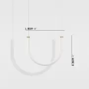 Lampa wisząca Unseen U Petite Friture
