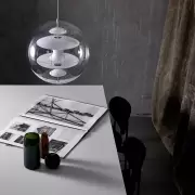 Lampa wisząca VP Globe opalizowane szkło 40 cm Verpan