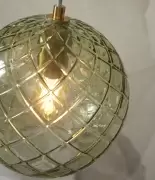 Lampa wisząca Venice okrągła zielona Its about romi
