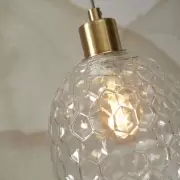 Lampa wisząca Venice owalna przezroczysta Its about romi