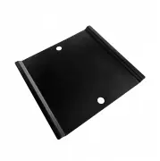 Lampa Abachina wersja podłogowa czarna double Karman