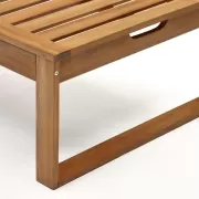 Leżak ogrodowy Sulamita kave home