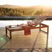 Leżak ogrodowy Sulamita kave home