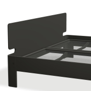 Łóżko Auronde 160x200 Deep Black Auping
