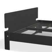 Łóżko Auronde 160x200 Midnight Black Oak Auping
