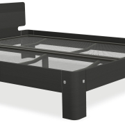 Łóżko Auronde 160x200 Midnight Black Oak Auping
