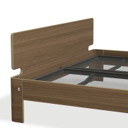 Łóżko Auronde 160x200 Walnut Auping