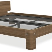 Łóżko Auronde 160x200 Walnut Auping