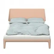 Łóżko Essential 140x200 Blush Auping