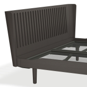 Łóżko Noa 160x200 Ażurowe Chocolate Brown Oak Auping