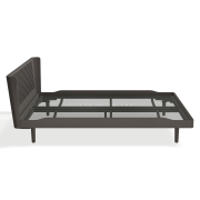 Łóżko Noa 160x200 Ażurowe Chocolate Brown Oak Auping