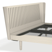 Łóżko Noa 160x200 Ażurowe Soft White Oak Auping