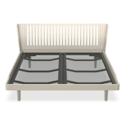 Łóżko Noa 160x200 Ażurowe Soft White Oak Auping
