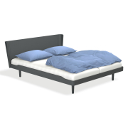 Łóżko Noa 160x200 Dark Blue Oak Auping
