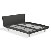Łóżko Noa 160x200 Midnight Black Oak Auping
