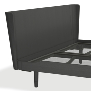 Łóżko Noa 160x200 Midnight Black Oak Auping
