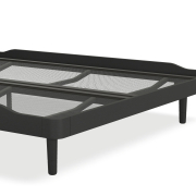Łóżko Noa 160x200 Midnight Black Oak Auping