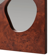 Lustro ścienne Folia 80 cm przydymione Ferm Living