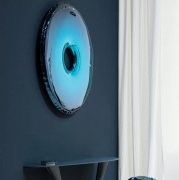 Lustro Rondo 95 cm Gradient Deep Space Blue Zieta