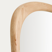 Lustro ścienne Alura 192 cm naturalne Kave Home