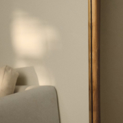 Lustro ścienne Alura 192 cm naturalne Kave Home