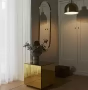 Lustro ścienne Angui 108 cm złote AYTM
