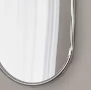 Lustro ścienne Angui 78 cm srebrne AYTM