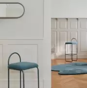 Lustro ścienne Angui 78 cm taupe AYTM