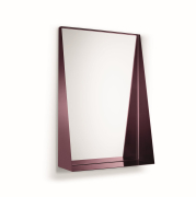 Lustro ścienne Beak 42 cm cm fioletowe Please Wait to be Seated