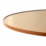 Lustro ścienne Circum 70 cm bursztynowe AYTM