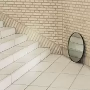 Lustro ścienne Circum 70 cm czarne AYTM