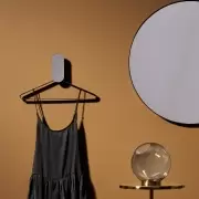 Lustro ścienne Circum 70 cm czarne AYTM