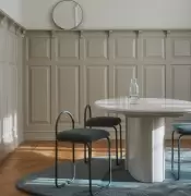 Lustro ścienne Circum 70 cm taupe AYTM