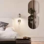 Lustro ścienne Verto owalne przydymione AYTM