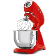 Mikser planetarny 50's Style czerwony Smeg