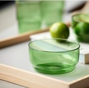Miski Torino 2 szt. zielone Lyngby Glas