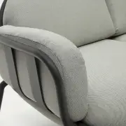 Sofa ogrodowa Joncols 2 os. jasnoszara kave home