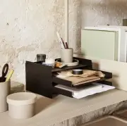 Organizer biurkowy 2x2 czarny Ferm Living