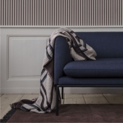 PLED CHECKED BEŻOWY FERM LIVING