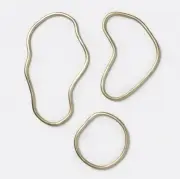 PODSTAWKA POD GORĄCE NACZYNIA Pond Trivets 3 SZT. MOSIĄDZ FERM LIVING
