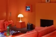 Lampa stołowa Panthella 400 biała opalizowana Louis Poulsen