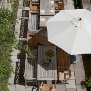Parasol Ogrodowy Messina 300 Cm Off-White Skagerak
