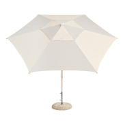 Parasol ogrodowy Terrazza Hexagon szary HAY