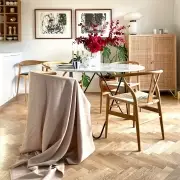 Pled Skyfall ciemnoniebieski Elvang