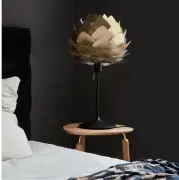 Podstawa do lamp Champagne z gniazdkiem USB czarna Umage