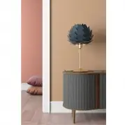 Podstawa do lamp Champagne z gniazdkiem USB szczotkowany mosiądz Umage