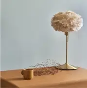 Podstawa do lamp Champagne z gniazdkiem USB szczotkowany mosiądz Umage
