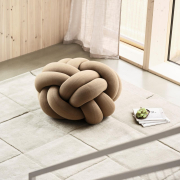 Poduszka do siedzenia Knot XL camel Design House Stockholm